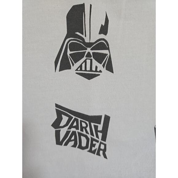 Disney Star Wars Darth Vader Dark Side White Girls Crop Top Size 11/12 New w Tag - Picture 3 of 16
